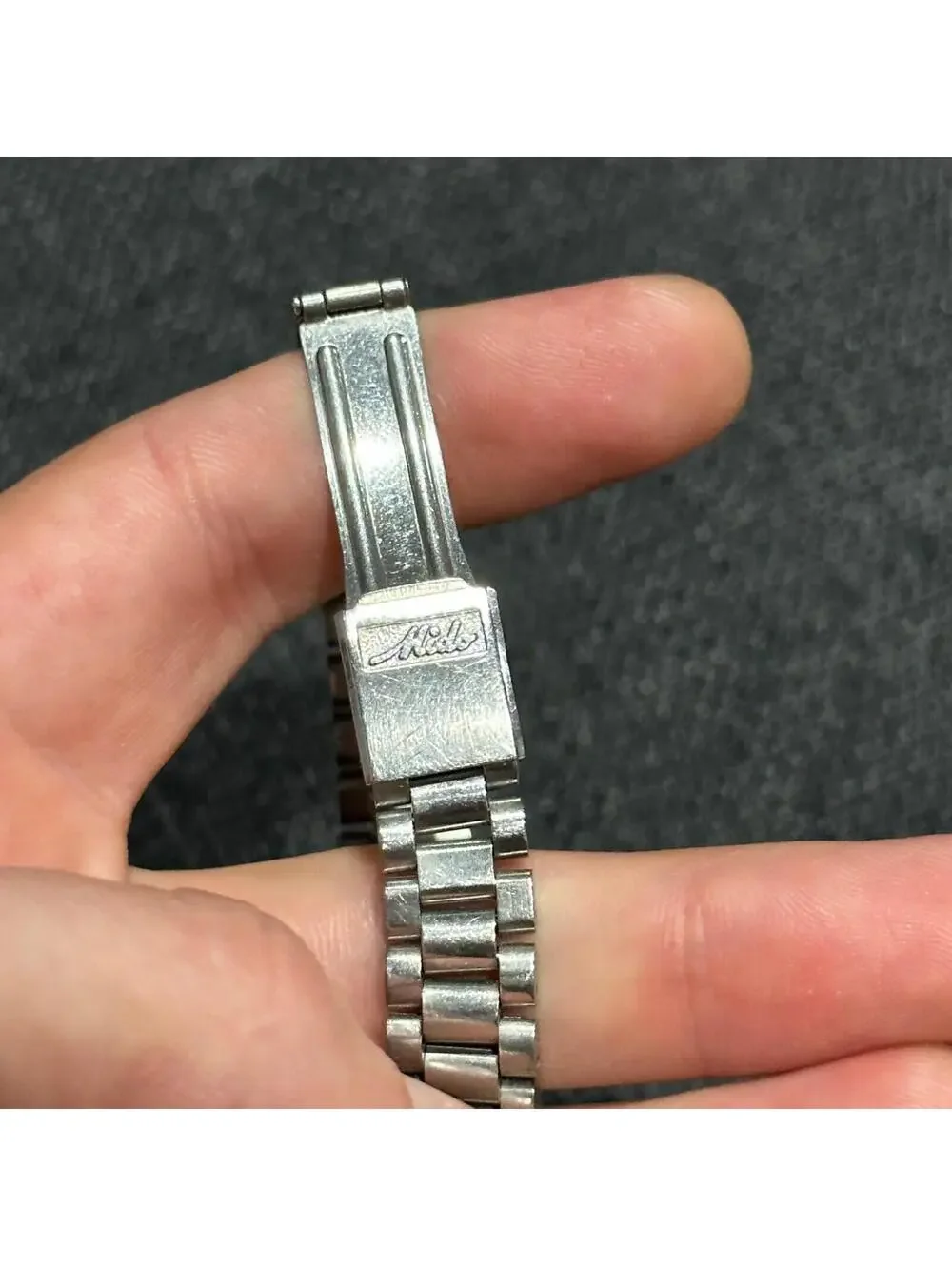 Mido Commander Automatic Silver Dial Stainless Steel Lady's Watch SWISS VINTAGE
